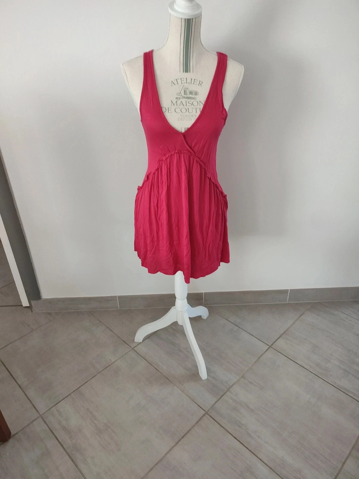 Tunique ou robe très courte femme taille 38 et 40